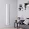 Milano Viti - White Diamond Panel Vertical Designer Radiator - 1780mm x 280mm (Double Panel)