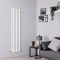 Milano Viti - White Diamond Panel Vertical Designer Radiator - 1780mm x 420mm (Single Panel)
