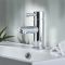 Milano - Modern Round Basin Mixer and Bath Shower Mixer Tap Set - Choice of Finish