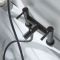 Milano - Modern Round Basin Mixer and Bath Shower Mixer Tap Set - Choice of Finish
