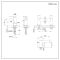 Milano Otto - Modern Basin Mixer and Bath Shower Mixer Tap Set - Choice of Finish