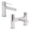 Milano Otto - Modern Basin Mixer and Bath Filler Mixer Tap Set - Choice of Finish