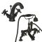Milano Elizabeth - Traditional Crosshead Basin Mixer and Bath Shower Mixer Tap Set - Choice of Finish