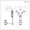 Milano Elizabeth - Traditional Crosshead Basin Mixer and Bath Shower Mixer Tap Set - Choice of Finish