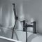 Milano - Modern Round High Rise Basin Mixer and Bath Shower Mixer Tap Set - Choice of Finish