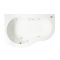 Milano Irwell - Whirlpool Corner Spa Bath with Panel - 1500mm x 1000mm - Left / Right Hand Options