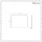 Milano - 700mm Modern Bath End Panel - White