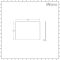 Milano - 750mm Modern Bath End Panel - White