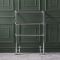 Milano Derwent - Traditional Chrome Minimalist Heated Towel Rail - 966mm x 673mm