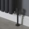 Milano - Modern Anthracite Thermostatic Angled Radiator Valves
