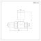 Milano - Chrome Modern Straight Radiator Valves (Pair)