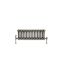Milano Windsor - Lacquered Raw Metal Horizontal Traditional Column Radiator - 300mm x 785mm (Triple Column)
