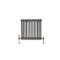 Milano Windsor - Lacquered Raw Metal Horizontal Traditional Column Radiator - 600mm x 605mm (Triple Column)