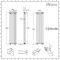 Milano Windsor - White Vertical Traditional Column Radiator - 1800mm x 380mm (Triple Column)