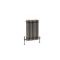 Milano Windsor - Lacquered Raw Metal Horizontal Traditional Column Radiator - 600mm x 425mm (Triple Column)