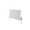 Milano Windsor - White Horizontal Traditional Column Radiator - 500mm x 785mm (Triple Column)