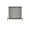 Milano Windsor - Lacquered Raw Metal Horizontal Traditional Column Radiator - 750mm x 785mm (Triple Column)