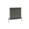 Milano Windsor - Lacquered Raw Metal Horizontal Traditional Column Radiator - 750mm x 785mm (Triple Column)