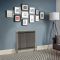 Milano Windsor - Lacquered Raw Metal Horizontal Traditional Column Radiator - 750mm x 785mm (Triple Column)