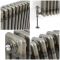 Milano Windsor - Lacquered Raw Metal Horizontal Traditional Column Radiator - 750mm x 1010mm (Triple Column)