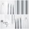 Milano Windsor - White Horizontal Traditional Four Column Radiator - 750mm x 1010mm