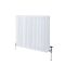 Milano Windsor - White Horizontal Traditional Four Column Radiator - 750mm x 1010mm