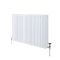 Milano Windsor - White Horizontal Traditional Four Column Radiator - 750mm x 1190mm