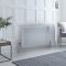 Milano Windsor - White Horizontal Traditional Four Column Radiator - 750mm x 1190mm