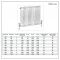 Milano Windsor - Horizontal Traditional Double Column Radiator - Choice of Classic Colours and Sizes