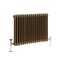 Milano Windsor - Horizontal Traditional Double Column Radiator - Choice of Metallic Colours and Sizes