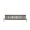 Milano Windsor - Lacquered Raw Metal Horizontal Traditional Column Radiator - 300mm x 1190mm (Triple Column)