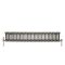 Milano Windsor - Lacquered Raw Metal Horizontal Traditional Column Radiator - 300mm x 1595mm (Triple Column)