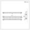 Milano Windsor - Lacquered Raw Metal Horizontal Traditional Column Radiator - 300mm x 1595mm (Triple Column)