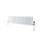 Milano Windsor - White Horizontal Traditional Four Column Radiator - 300mm x 1190mm