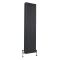 Milano Windsor - Anthracite Vertical Traditional Column Radiator - 1800mm x 470mm (Four Column)