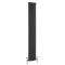 Milano Windsor - Anthracite 1800mm Vertical Traditional Column Radiator - (Double Column) - Choice of Size