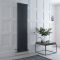 Milano Windsor - Anthracite 1800mm Vertical Traditional Column Radiator - (Double Column) - Choice of Size