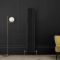 Milano Windsor - Midnight Black Vertical Traditional Double Column Radiator - Choice of Size
