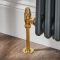 Milano - Traditional Angled Thermostatic Radiator Valves - Polished Brass