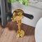 Milano - Traditional Angled Thermostatic Radiator Valves - Polished Brass