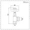 Milano Select - Chrome Angled Traditional Radiator Valves - (Pair)