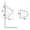RAK Venice - Gloss White Wall Hung Waterless Urinal