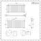 Milano Aruba - White Horizontal Designer Radiator - 600mm x 1411mm