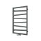 Terma ZigZag - Silver Vertical Heated Towel Rail - 835mm x 500mm