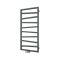 Terma ZigZag - Silver Vertical Heated Towel Rail - 1070mm x 500mm