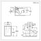 Milano Dalton - White Modern Wall Hung Toilet with Short Wall Frame - Choice of Flush Plate