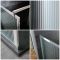 Milano Florence - Fluted Glass Chrome Framed Walk-In Shower Enclosure with Slate Tray - Choice of Sizes
