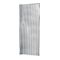 Milano Florence - Fluted Glass Chrome Framed Walk-In Shower Enclosure with Tray - Choice of Sizes