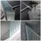 Milano Florence - Fluted Glass Black Corner Walk-In Shower Enclosure with Tray - Choice of Sizes