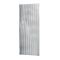 Milano Florence - Fluted Glass Chrome Corner Walk-In Shower Enclosure with Tray - Choice of Sizes